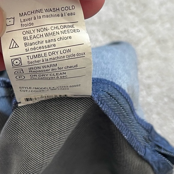 VINCE LYOCELL DENIM CHAMBRAY SHIFT DRESS SIZE XS SOPHISTICATED CHIC MINIMALIST - Picture 6 of 11